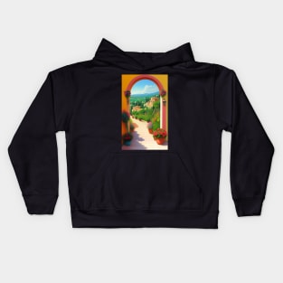 A View To The Villa Kids Hoodie